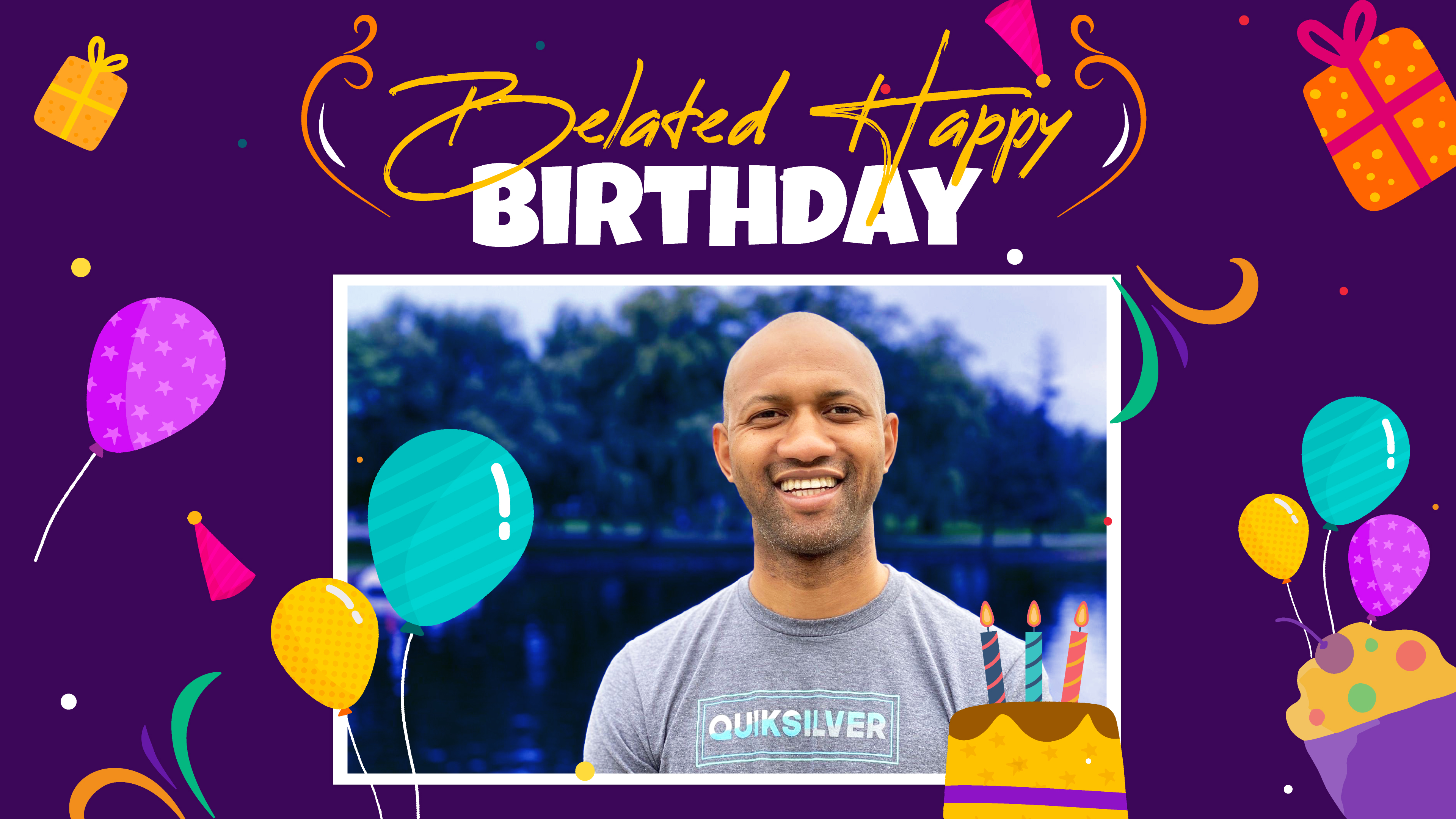Alpha's Birthday Banner