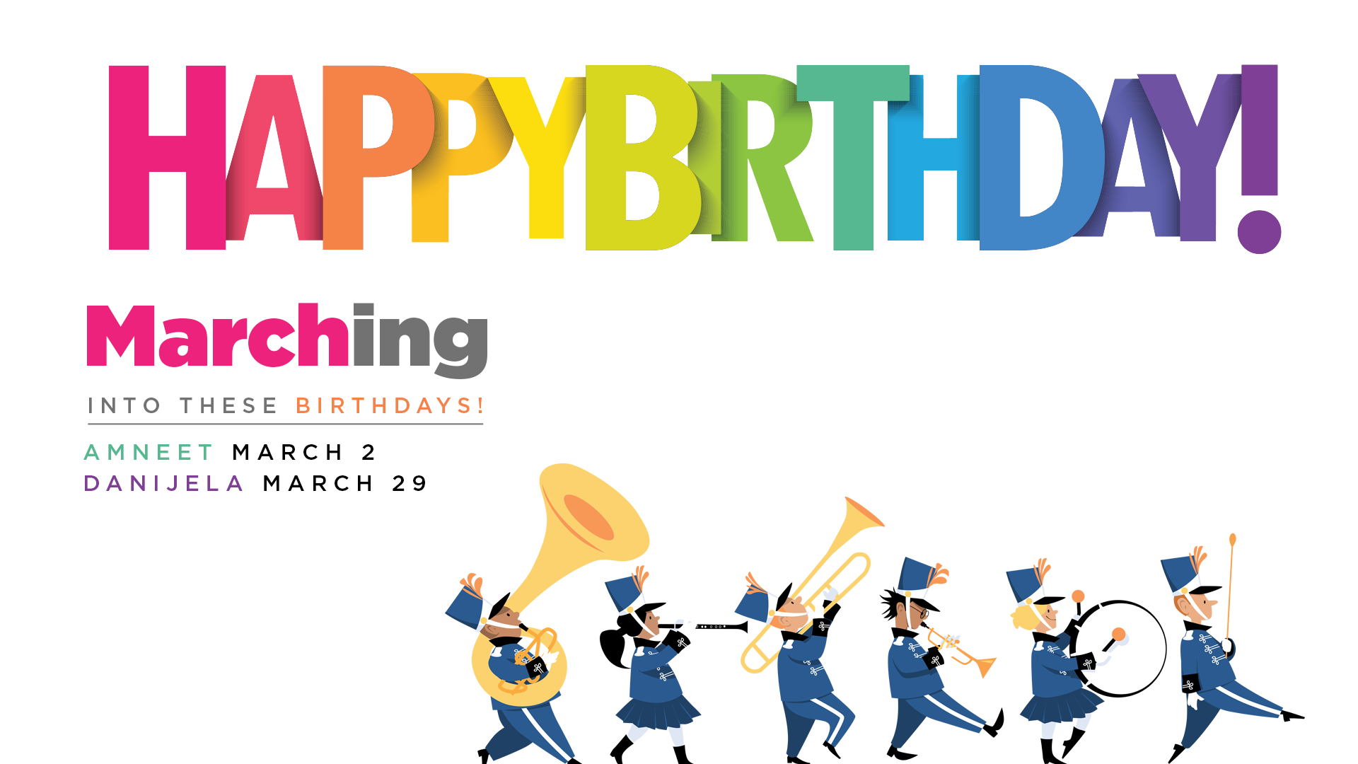 March Birthdays