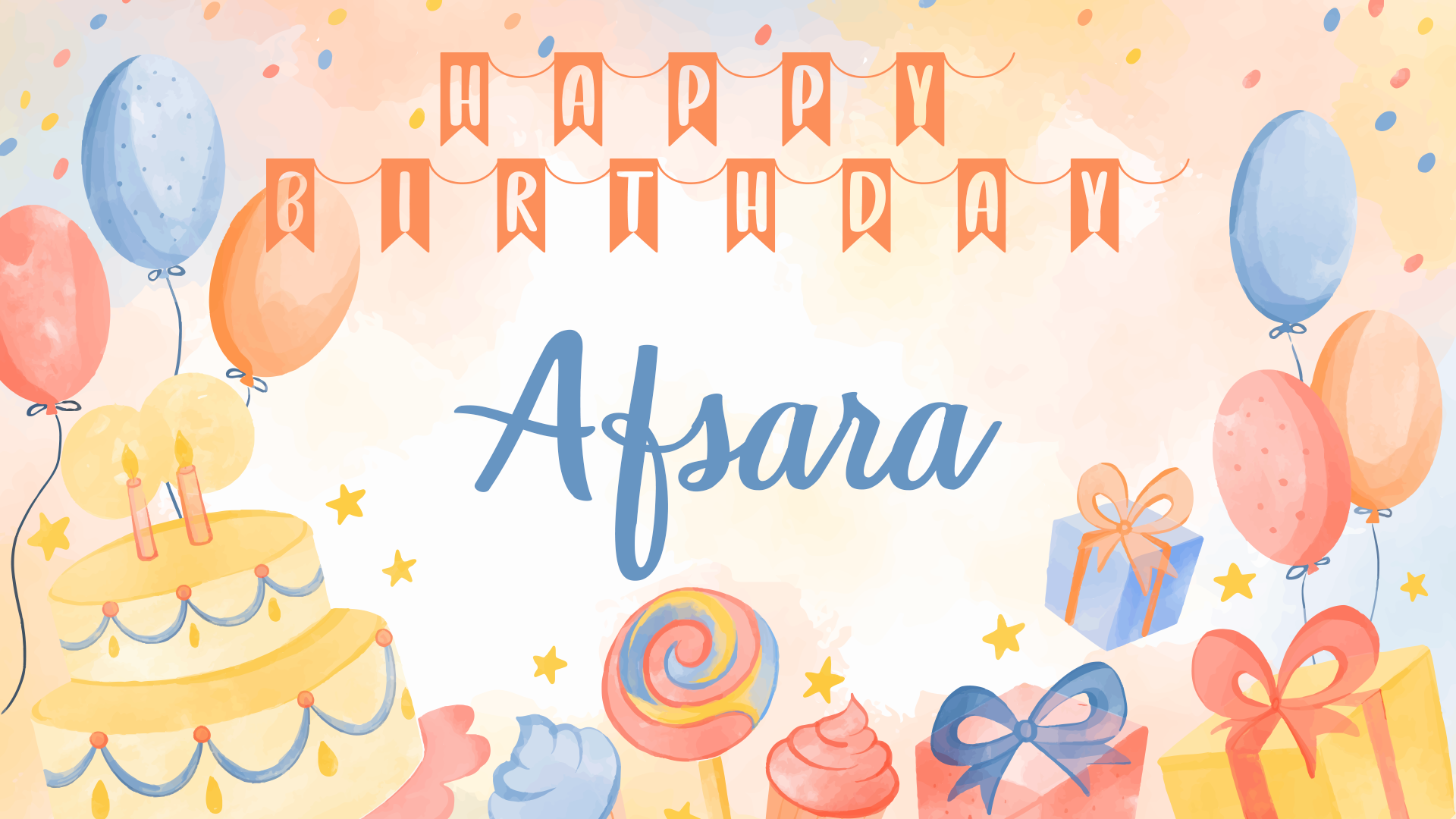 Afsara Birthday